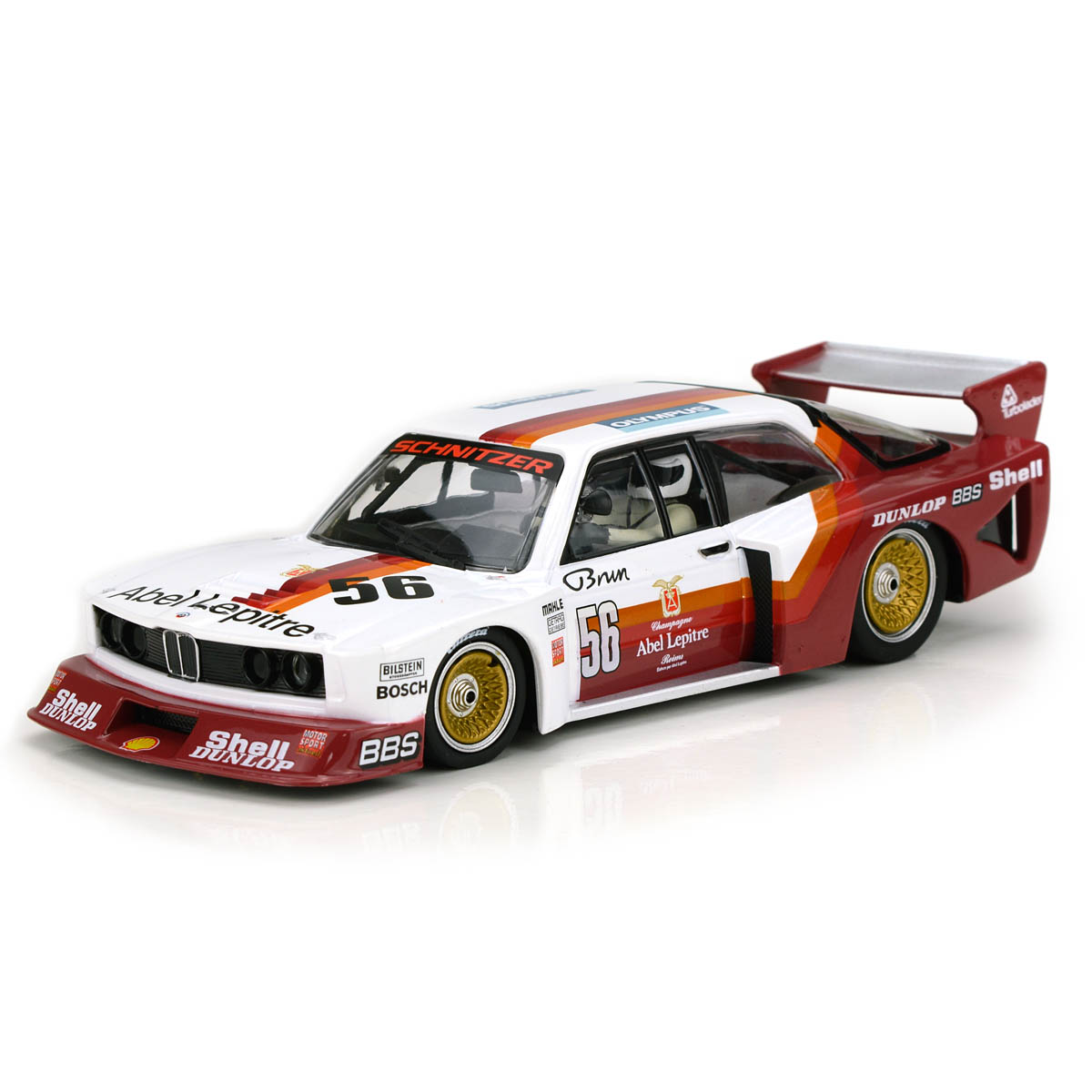 Carrera Evolution BMW 320 Turbo Flachbau "Team Schnitzer, No.56" DRM 1980